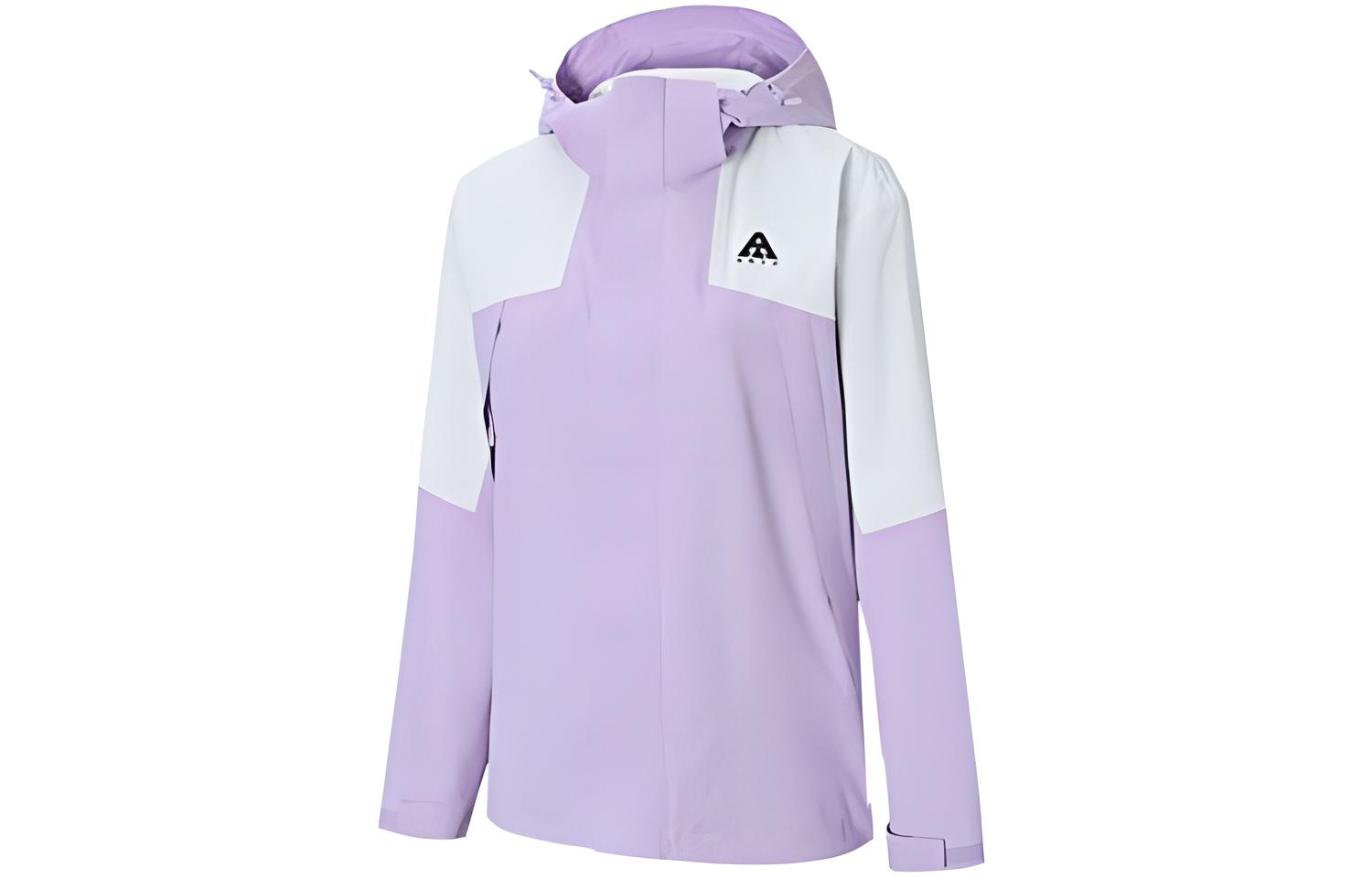 (Women) Anta Outdoor Series 3-in-1 Waterproof Windproof Jacket - Arctic Purple 962347607-4