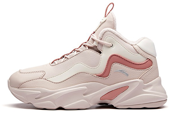 (Women) Anta Outdoor Series 'Grey Pink White Fleece' 12848971-4