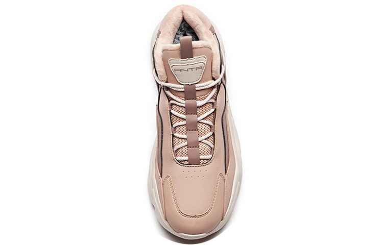 Shop (W) Anta Outdoor Series 'Kasut Bapa Berbulu Merah Jambu Kelabu' 12848971-3