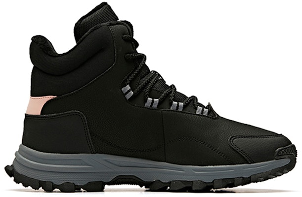 (Women) Anta Outdoor Series Sneakers Fleeced High 'Black Beige Grey' 12948960-1 Order (Women) Anta Outdoor Series Sneakers Fleeced High 'Black Beige Grey' 12948960-1