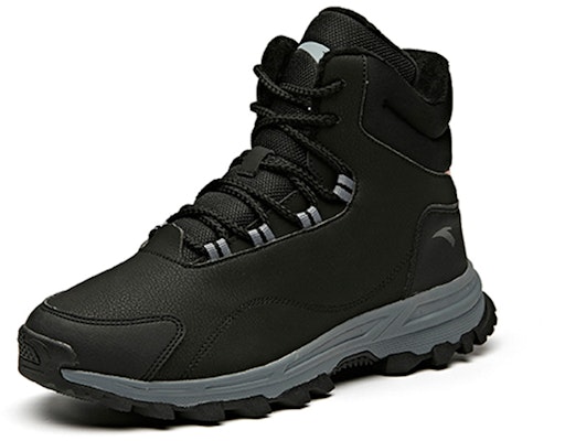 (Women) Anta Outdoor Series Sneakers Fleeced High 'Black Beige Grey' 12948960-1 Lookbook (Women) Anta Outdoor Series Sneakers Fleeced High 'Black Beige Grey' 12948960-1