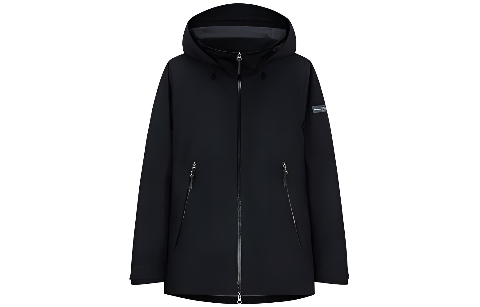 (Women) Anta Outdoor Waterproof Thermal Jacket Black 162410607-2