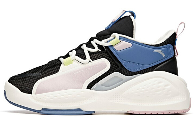 (Women) Anta Overbearing Mid-Top 'Black Blue White' 122048080-3