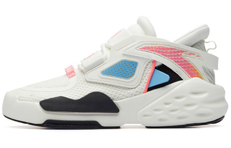 (Women) Anta Overbearing Mid-Top 'White Purple Blue' 12938088-3