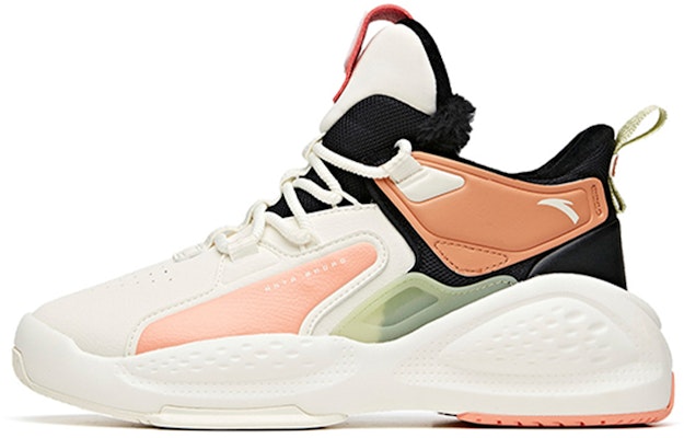 (Women) Anta Overbearing Mid 'White Black Pink' 122048903-3 Buy (Women) Anta Overbearing Mid 'White Black Pink' 122048903-3