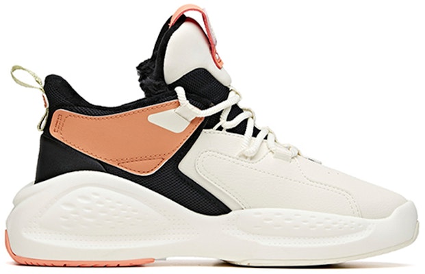 (Women) Anta Overbearing Mid 'White Black Pink' 122048903-3 Order (Women) Anta Overbearing Mid 'White Black Pink' 122048903-3