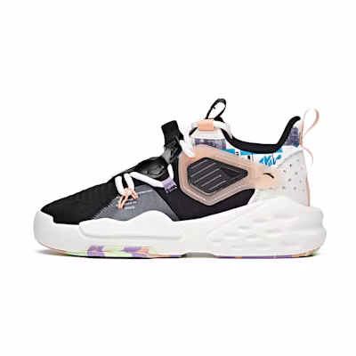 (W) Anta Badao Mid 'Black Pink White'