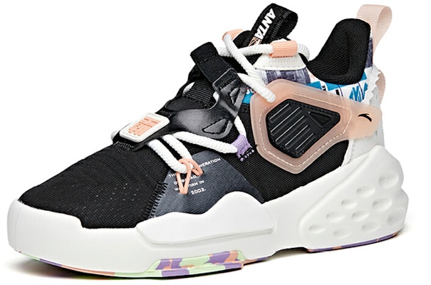 (Women) Anta Badao Mid 'Black Pink White' 122128084-5 Order (Women) Anta Badao Mid 'Black Pink White' 122128084-5