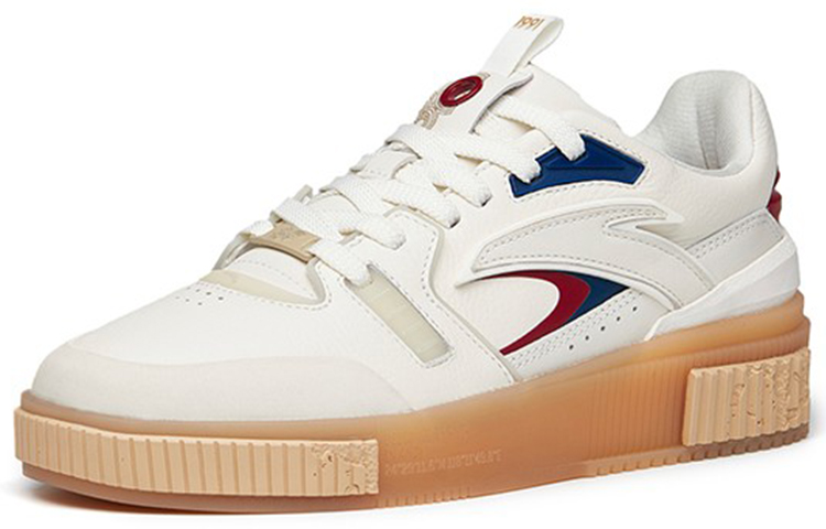 (W) Anta Qi Yuan '30th Anniversary Retro White Blue Red' 圖 3