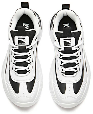 (Women) Anta Retro Casual Series Low 'White Black' 92938862-1 Lookbook (Women) Anta Retro Casual Series Low 'White Black' 92938862-1