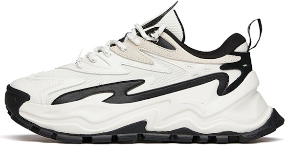 (W) 安踏复古老爹鞋'炽热黑白' 122148880R-2 Buy (W) 安踏复古老爹鞋'炽热黑白' 122148880R-2