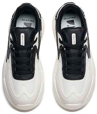 (W) Anta Retro Low ''Blanc Noir'' 922238830-4 Shop (W) Anta Retro Low ''Blanc Noir'' 922238830-4