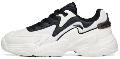 (Women) Anta Retro Low 'White Black' 922238830-4 (Women) Anta Retro Low 'White Black' 922238830-4