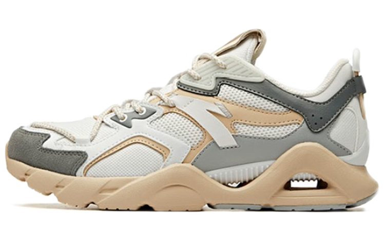 (Women) Anta Retro Runner 'Oatmeal Grey' 92945535-4