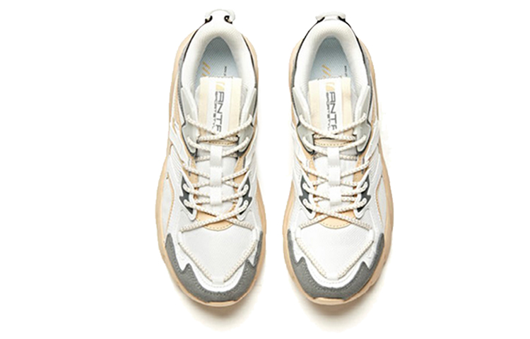 Lookbook (Women) Anta Retro Runner 'Oatmeal Grey' 92945535-4