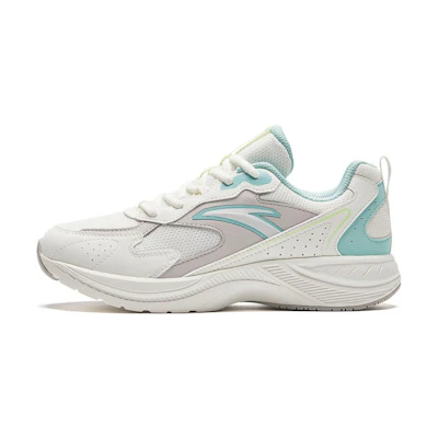(W) Anta Running Series Sneakers 'White Grey Blue'