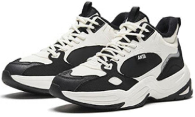 (W) Anta Punta Redonda Cordones 'Negro Blanco' 122348991-1 Buy (W) Anta Punta Redonda Cordones 'Negro Blanco' 122348991-1