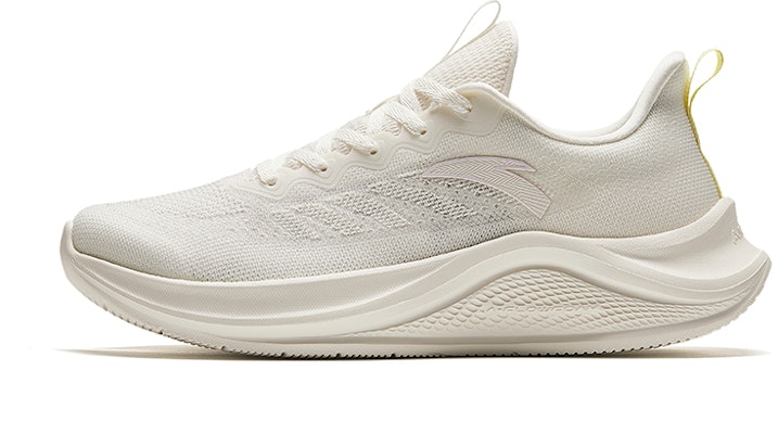 Anta安踏 輕量舒適 緩震耐磨 低筒 跑步鞋 女款 米色 Buy Anta安踏 輕量舒適 緩震耐磨 低筒 跑步鞋 女款 米色