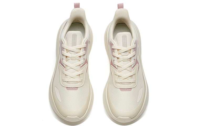 Shop 安踏 跑步系列 防滑耐磨透氣 低幫 跑步鞋 女款 灰紫