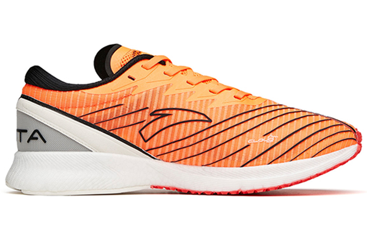 (W) Anta Running 'Nitrogen Tech Orange Black White' 圖 2