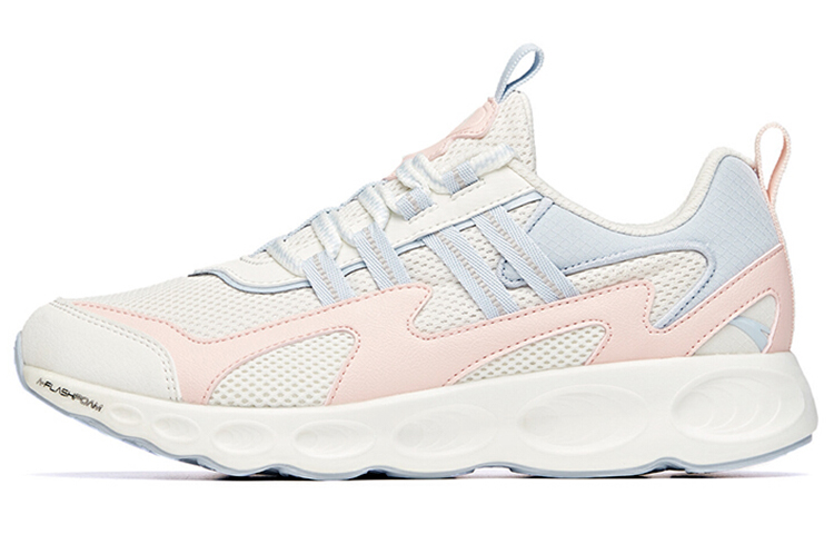 (W) Anta Running 'White Pink Blue'