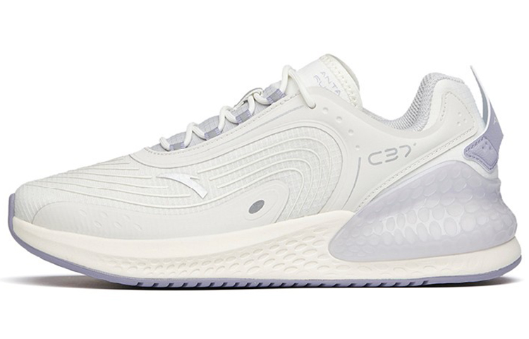 Buy Anta安踏 跑步系列C37+ 防滑耐磨 低筒 跑步鞋 女款 白灰紫