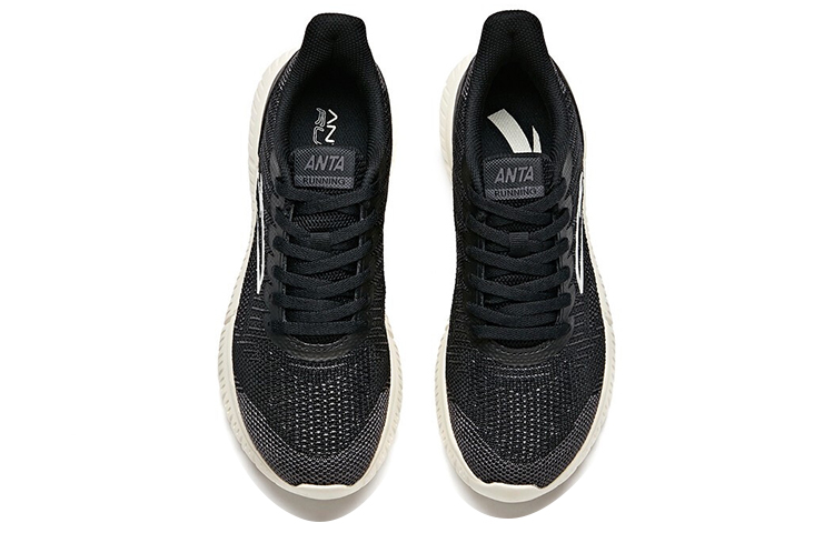 Shop (W) Anta Running Low 'Negro Gris' zapatillas de correr 122035571-4