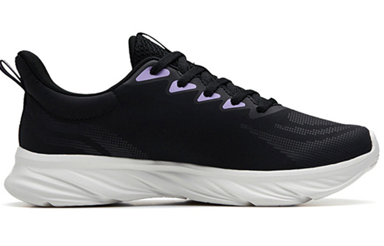 Order (W) Anta Sepatu Lari 'Hitam Abu-abu Ungu' 122235571-6