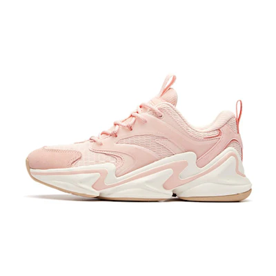 (W) Anta Running Series Sneakers 'Pink White'