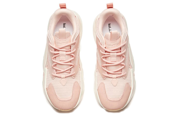 Lookbook (W) 安踏跑鞋系列粉白运动鞋 12918881-4