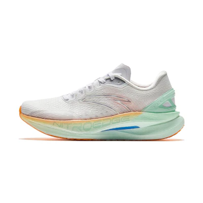 (W) Anta Running Shoes 'White Green Yellow'