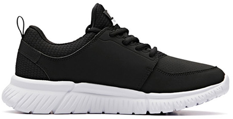 (Women) Anta Running Series 'Black and White Leather Casual' 92845581-5 Order (Women) Anta Running Series 'Black and White Leather Casual' 92845581-5