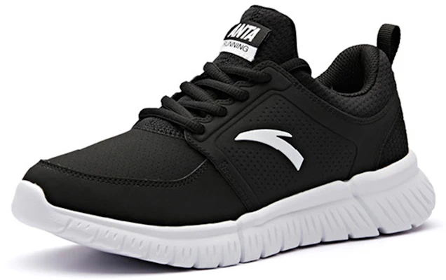 (Women) Anta Running Series 'Black and White Leather Casual' 92845581-5 Lookbook (Women) Anta Running Series 'Black and White Leather Casual' 92845581-5