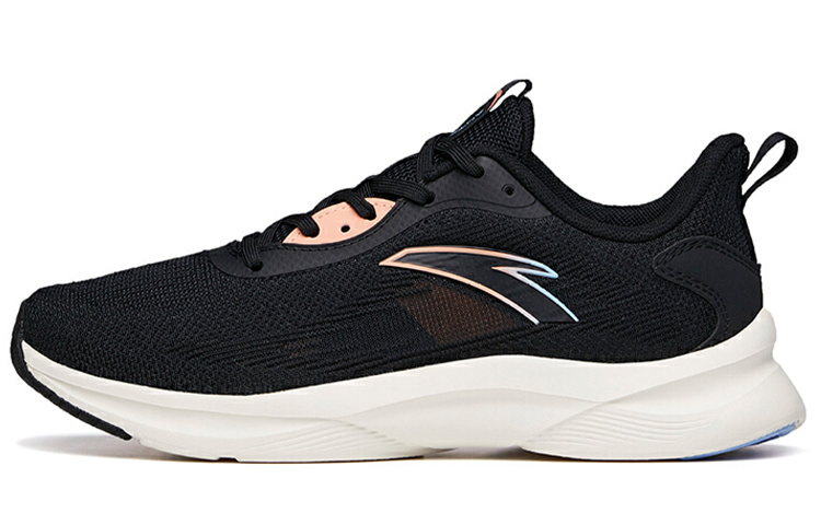 (Women) Anta Running Series Sneakers 'Black Beige Blue' 122125585S-1