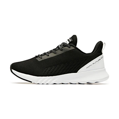 (W) Anta Running Series 'Black White CMFT Breathable'