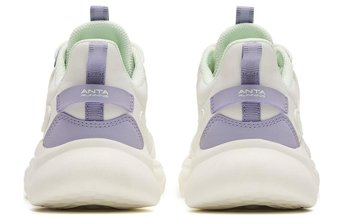 (Women) Anta Running Series 'Mian Mian Dan 2 White Purple'