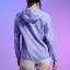 Shop (W) 安踏跑步系列輕量透氣連帽外套 - 紫藤紫印花 162435606-2
