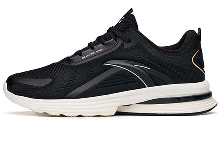 Buy 安踏 跑步系列 A-Core科技 減震防滑 低幫 跑步鞋 女款 黑色