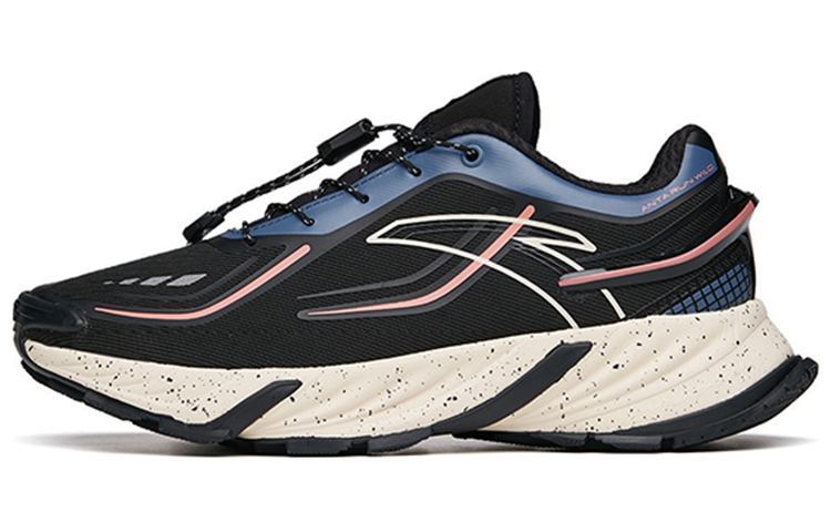 (Women) Anta Run Collection 'Black Blue Orange' 122145525-3