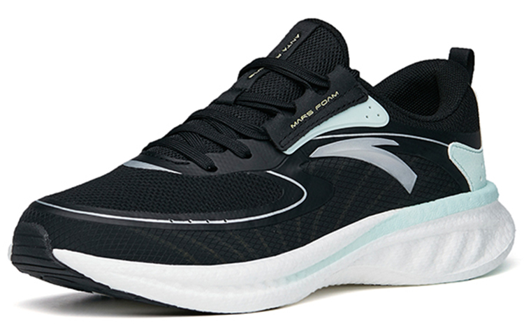 Lookbook (W) アンタ ランニングシューズ 黒青白 122215552-4