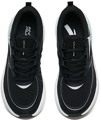 (W) アンタ ランニングシューズ 黒青白 122215552-4 Shop (W) アンタ ランニングシューズ 黒青白 122215552-4