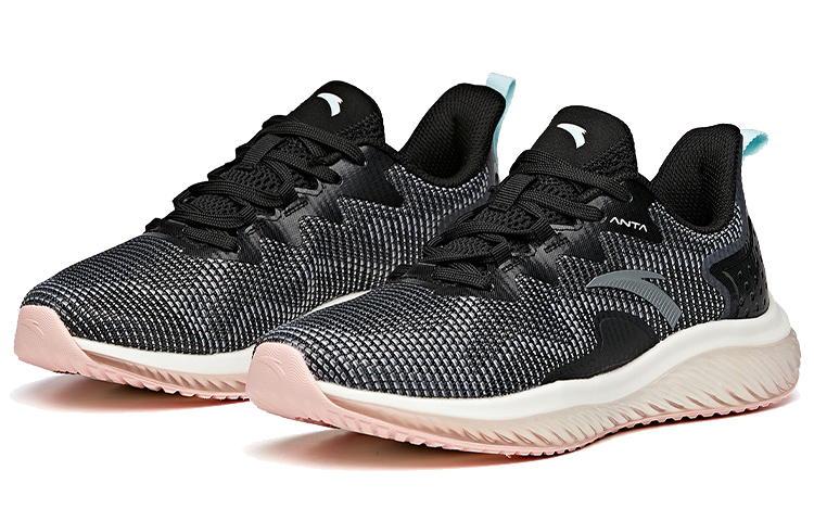 (W) Anta Running Series Low 'Black Blue Grey' 圖 2