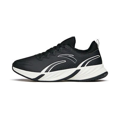 (W) Anta Run Collection Fleeced'Black White'