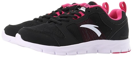 Anta安踏 跑步系列 網布 網布 低筒 跑步鞋 女款 黑洋紅 Lookbook Anta安踏 跑步系列 網布 網布 低筒 跑步鞋 女款 黑洋紅