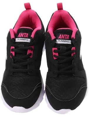 (Women) Anta Running Series Sneakers 'Black Fuchsia White' 92625512-5 Shop (Women) Anta Running Series Sneakers 'Black Fuchsia White' 92625512-5