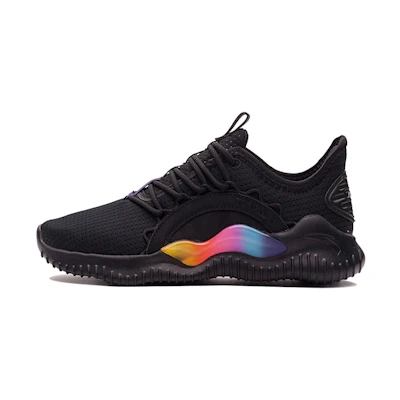 (W) Anta Run Collection 'Black Colorful'