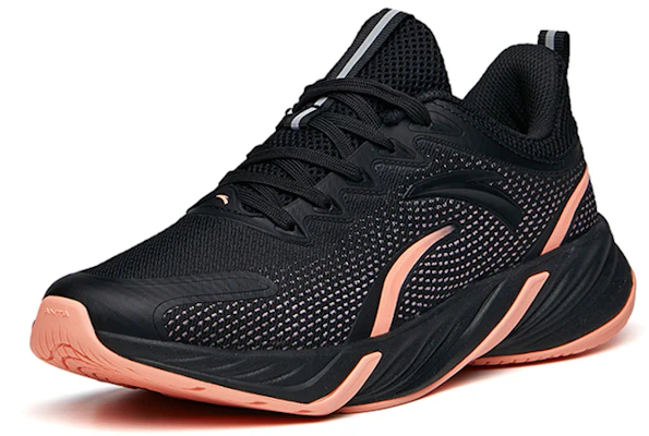 (Women) Anta Run Collection 'Black Peach' 122145523-4 Order (Women) Anta Run Collection 'Black Peach' 122145523-4