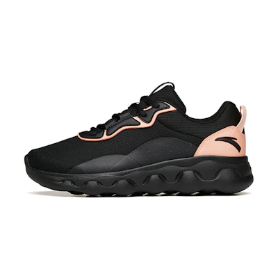 (W) Anta Running Series Low 'Black Pink'