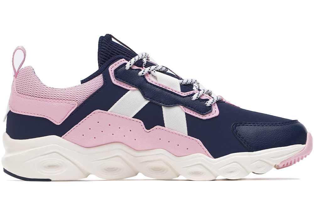 (W) Anta Running Series Low 'Black Pink Leather' 圖 2