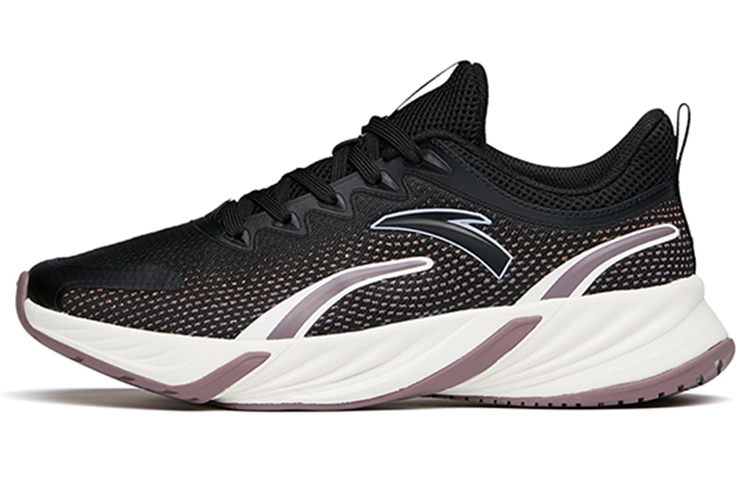 (W) Anta Running Series Low 'Black Purple'